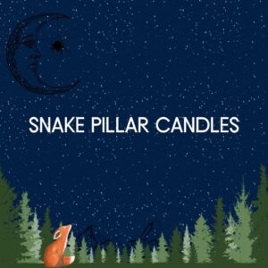 Snake Pillar Candle