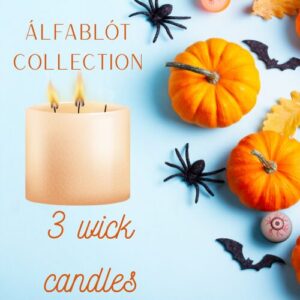 3 Wick Candles Álfablót Collection